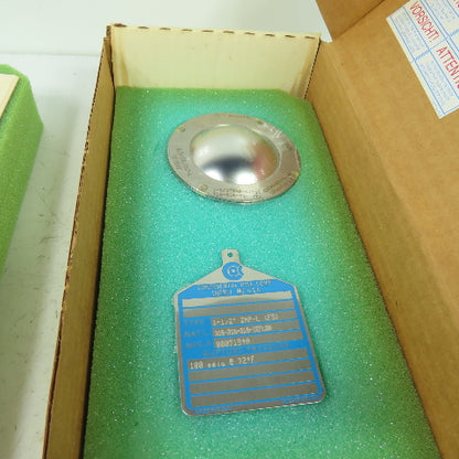 Continental Disk ZAP-L(FS) 1-1/2" Rupture Disk 316-316-316-TEFLON 100 PSIG @72°F