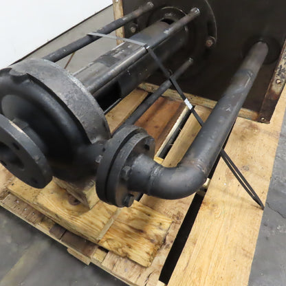 Gusher TCL2x3-8SEL-12-CDM-ADP Vertical End Suction Pump 460V 3PH 120GPM 50' Head