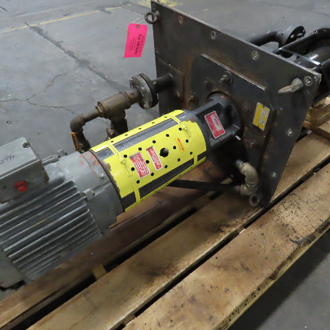 Gusher TCL2x3-8SEL-12-CDM-ADP Vertical End Suction Pump 460V 3PH 120GPM 50' Head