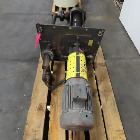 Gusher TCL2x3-8SEL-12-CDM-ADP Vertical End Suction Pump 460V 3PH 120GPM 50' Head