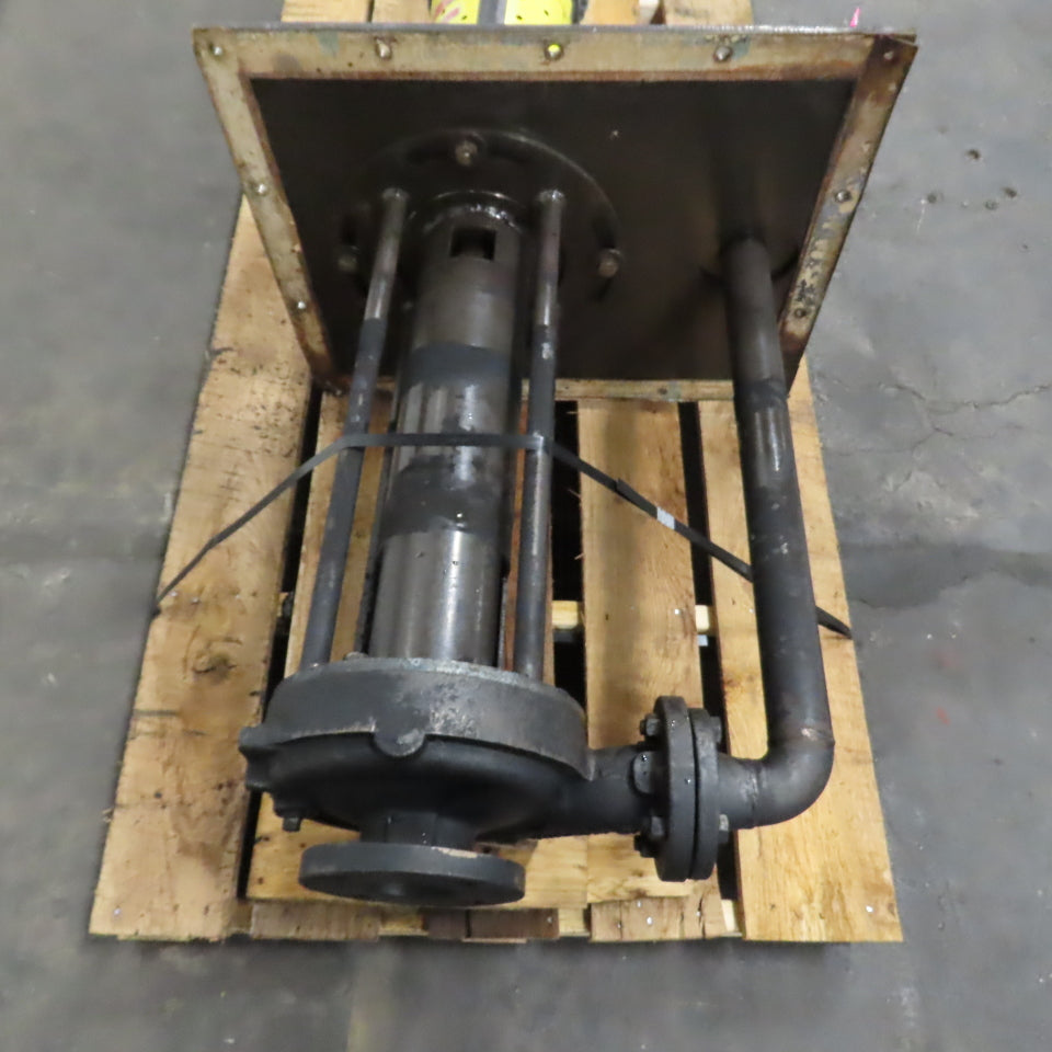 Gusher TCL2x3-8SEL-12-CDM-ADP Vertical End Suction Pump 460V 3PH 120GPM 50' Head