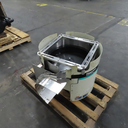 Hoppmann FR/20 1/4HP Centrifugal Bowl Feeder 90VDC 22-1/4" ID Tested