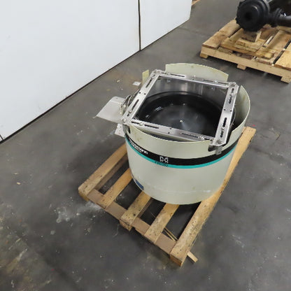 Hoppmann FR/20 1/4HP Centrifugal Bowl Feeder 90VDC 22-1/4" ID Tested
