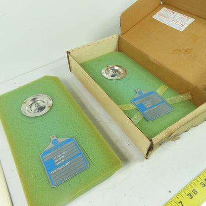 Continental Disk CDC (LL) 1" Rupture Disk 316-TEFLON 43.5 PSIG @ 72°F Lot Of 2