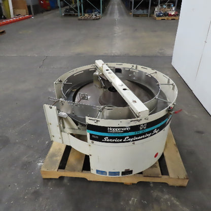Hoppmann FR/30 1/8HP Centrifugal Bowl Feeder (DC Motor) 30" ID Tested