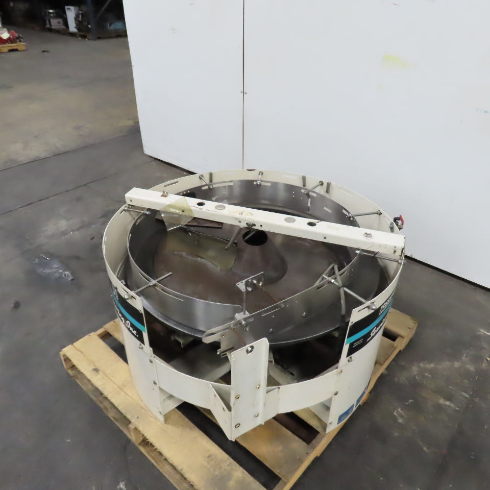 Hoppmann FR/30 1/8HP Centrifugal Bowl Feeder (DC Motor) 30" ID Tested