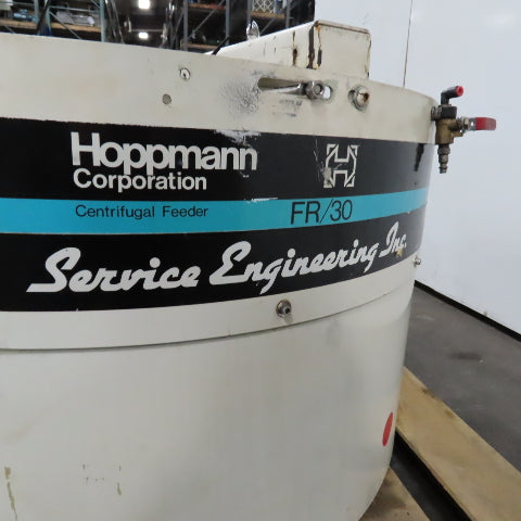Hoppmann FR/30 1/8HP Centrifugal Bowl Feeder (DC Motor) 30" ID Tested