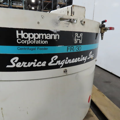 Hoppmann FR/30 1/8HP Centrifugal Bowl Feeder (DC Motor) 30" ID Tested