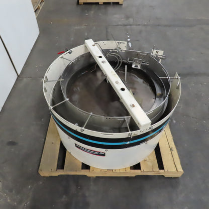 Hoppmann FR/30 1/8HP Centrifugal Bowl Feeder (DC Motor) 30" ID Tested