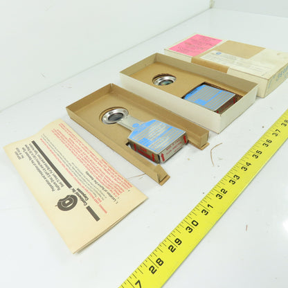 Continental Disk R-STD-V (FL) 1" Rupture Disk MON-AG-MON 359 PSIG @72°F Lot Of 2