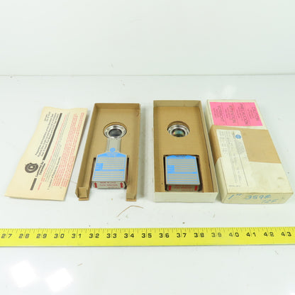 Continental Disk R-STD-V (FL) 1" Rupture Disk MON-AG-MON 359 PSIG @72°F Lot Of 2