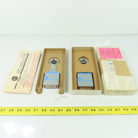 Continental Disk R-STD-V (FL) 1" Rupture Disk MON-AG-MON 359 PSIG @72°F Lot Of 2