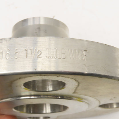 Shinsei A/SA182 F316/F316L 1-1/2" Stainless Steel Butt Weld Pipe Flange 300#