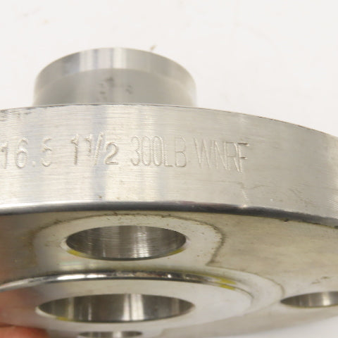 Shinsei A/SA182 F316/F316L 1-1/2" Stainless Steel Butt Weld Pipe Flange 300#
