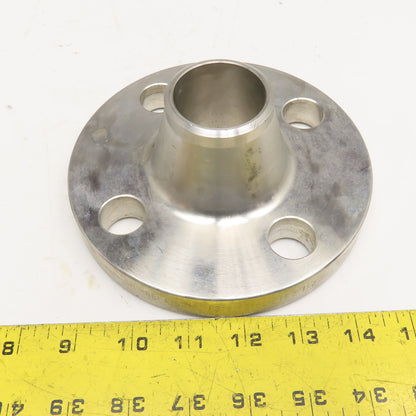 Shinsei A/SA182 F316/F316L 1-1/2" Stainless Steel Butt Weld Pipe Flange 300#