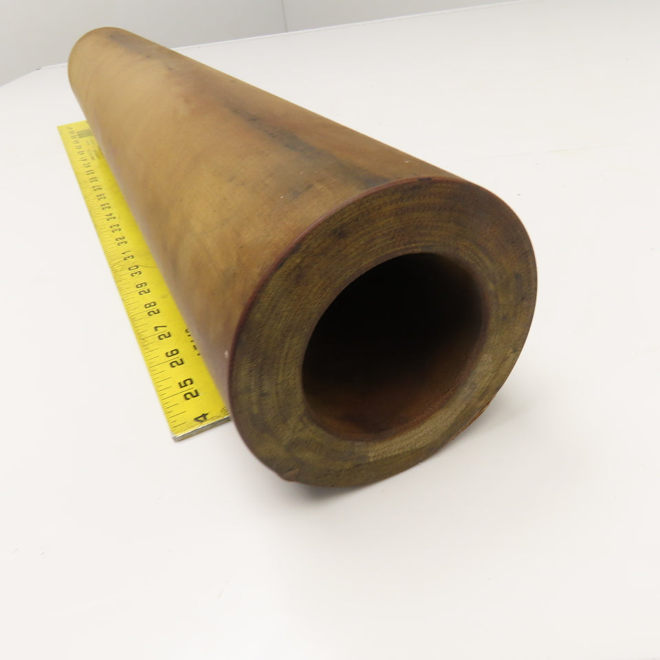 Garolite Or Phenolic Tube 4" OD x 2-3/8" x 7/8" Wall 24" OAL Grade Unknown