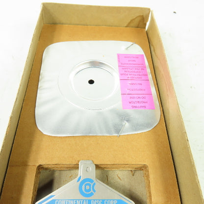 Continental Disk STD 1" Rupture Disk MON 251 PSIG @ 72°F 201358