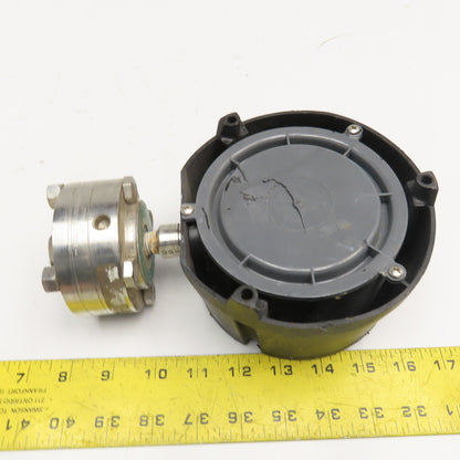 Reotemp Icon 0-30PSI Vacuum Pressure Gauge W/ Diaphragm Seal
