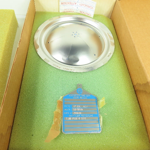 Continental Disk CDC (LL) 4" Rupture Disk 316-TEFLON 7.08 PSIG @ 72°F 255630