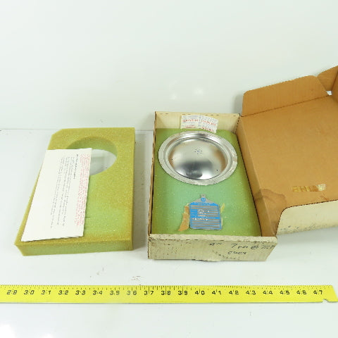 Continental Disk CDC (LL) 4" Rupture Disk 316-TEFLON 7.08 PSIG @ 72°F 255630