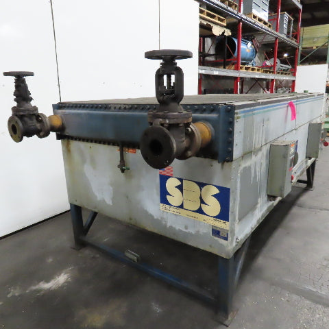 SBS 5104-Q-4 60" x 120" Dual Fan Air Cooled Water Oil Chiller 480V 3-Phase