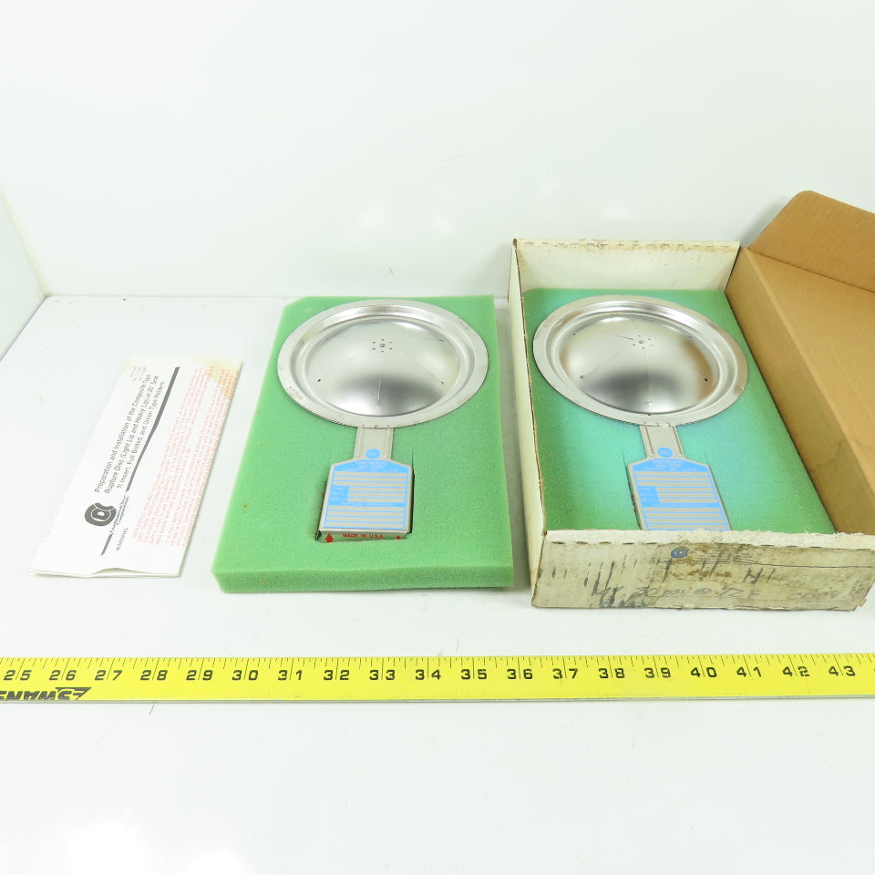 Continental Disk CDCV (LL) 4" Rupture Disk 316-Teflon-316 30.8 PSIG @72°F Lot/2