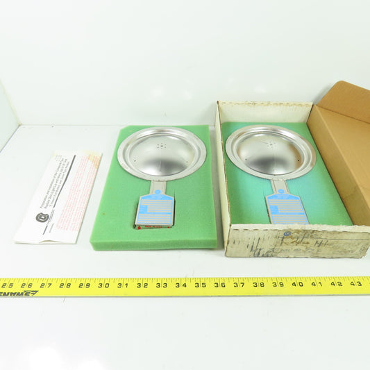 Continental Disk CDCV (LL) 4" Rupture Disk 316-Teflon-316 30.8 PSIG @72°F Lot/2