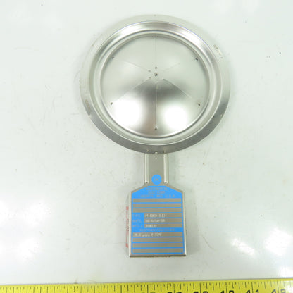Continental Disk CDCV (LL) 4" Rupture Disk 316-Teflon-316 30.8 PSIG @72°F 340839