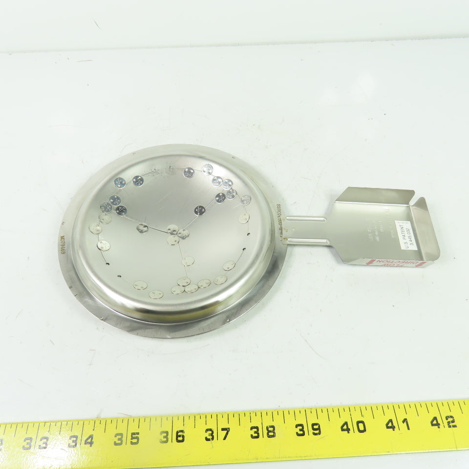 Continental Disk CDCV (LL) 4" Rupture Disk 316-Teflon-316 30.8 PSIG @72°F 340839
