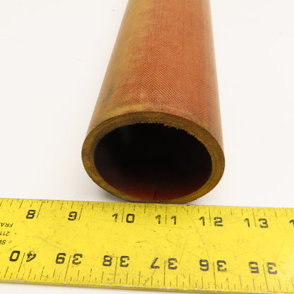 Garolite Or Phenolic Tube 3" OD x 2-1/2" x 1/4" Wall 48" OAL Grade Unknown