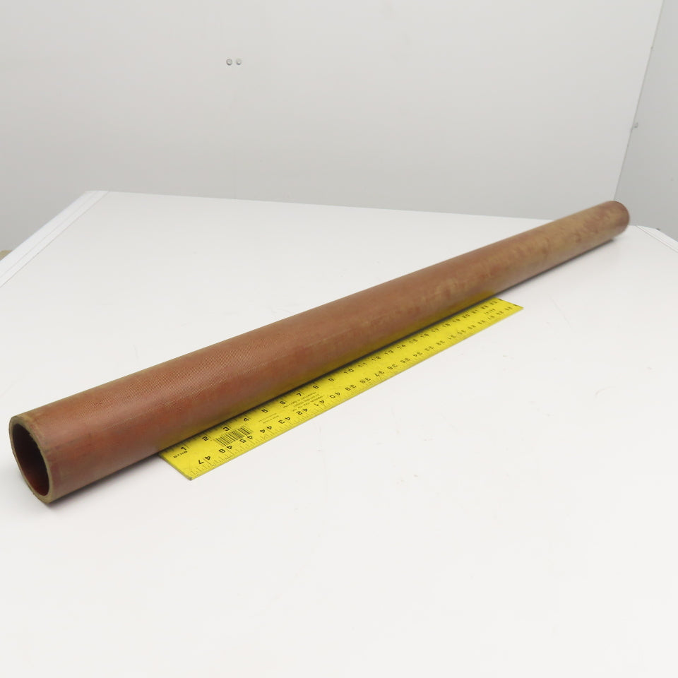Garolite Or Phenolic Tube 3" OD x 2-1/2" x 1/4" Wall 48" OAL Grade Unknown