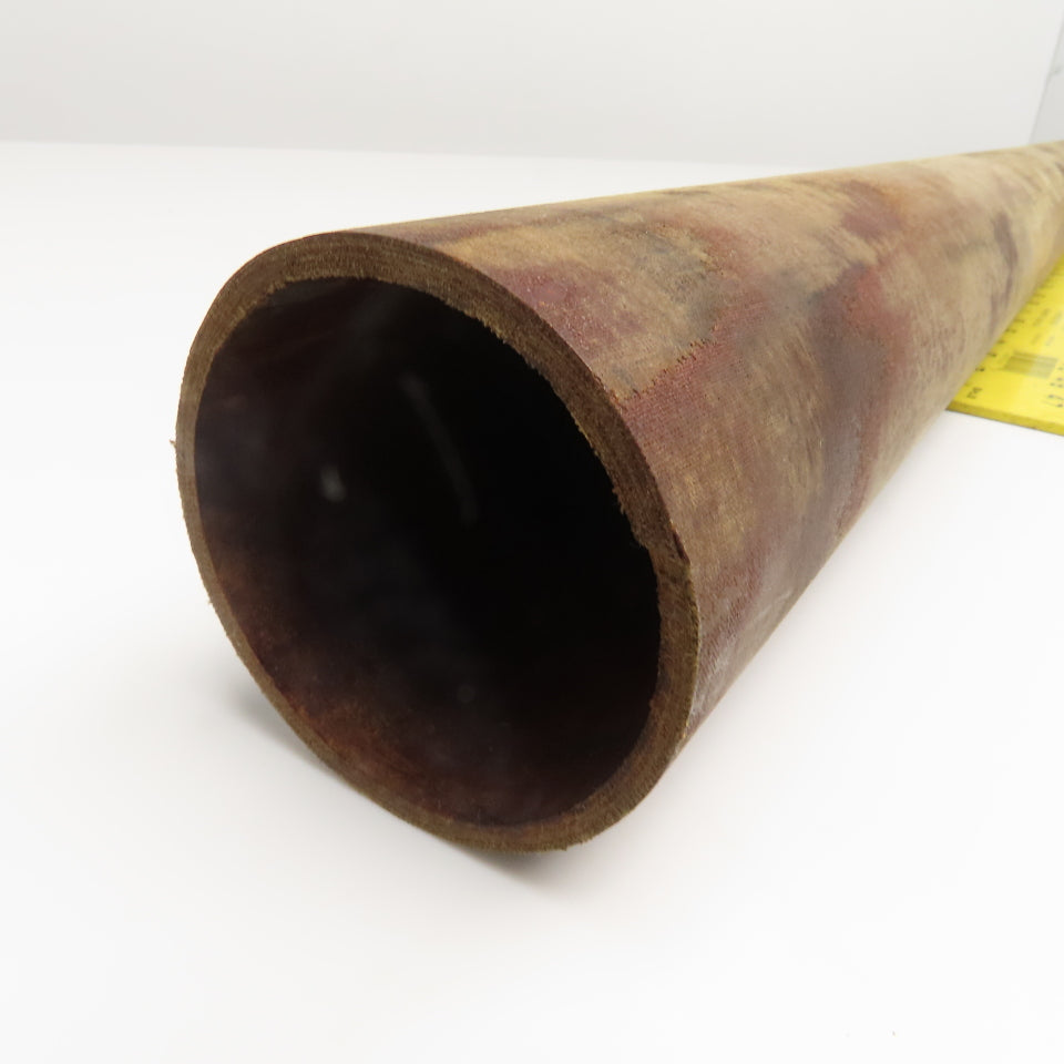 Garolite Or Phenolic Tube 2-5/8" OD x 2-3/8" x 1/8" Wall 48" OAL Grade Unknown