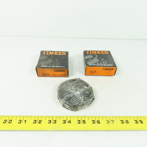 Timken 14276 Tapered Bearing Roller Cup NEW Lot Of 2