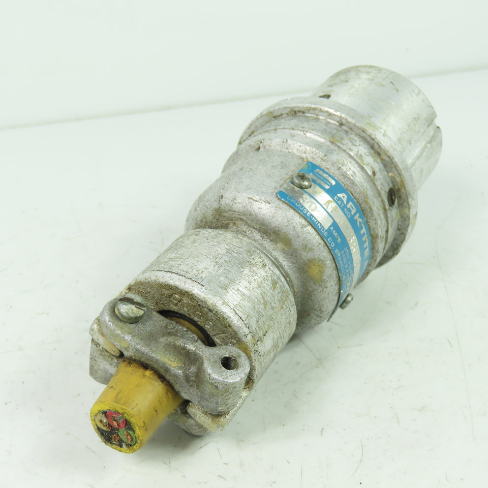 Crouse Hinds Arktite APJ-3573 5-Pole Electric plug 600VAC 250VDC 30A