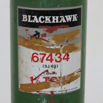 Blackhawk 67434 1-1/2 Ton 3000LB 48" x 36" Air Operated One-End Lift 30" Lift