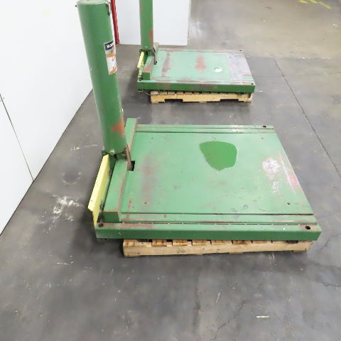 Blackhawk 67434 1-1/2 Ton 3000LB 48" x 36" Air Operated One-End Lift 30" Lift