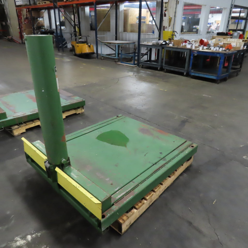 Blackhawk 67434 1-1/2 Ton 3000LB 48" x 36" Air Operated One-End Lift 30" Lift