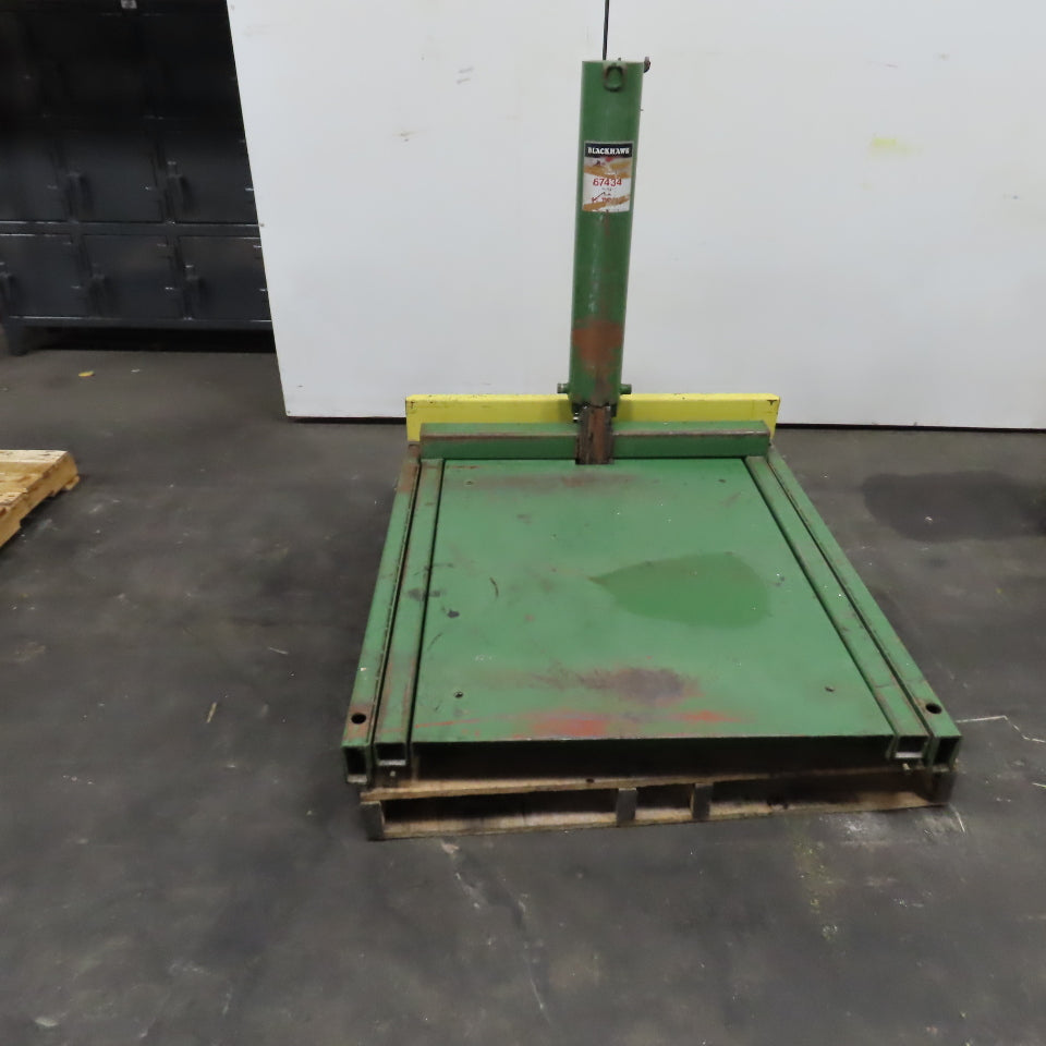 Blackhawk 67434 1-1/2 Ton 3000LB 48" x 36" Air Operated One-End Lift 30" Lift