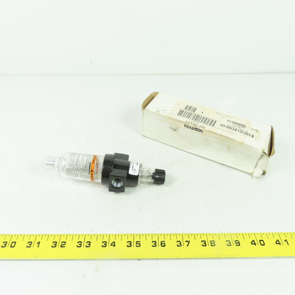 Wilkerson L03-02-000 Pneumatic Compressed Air Lubricator 150PSI