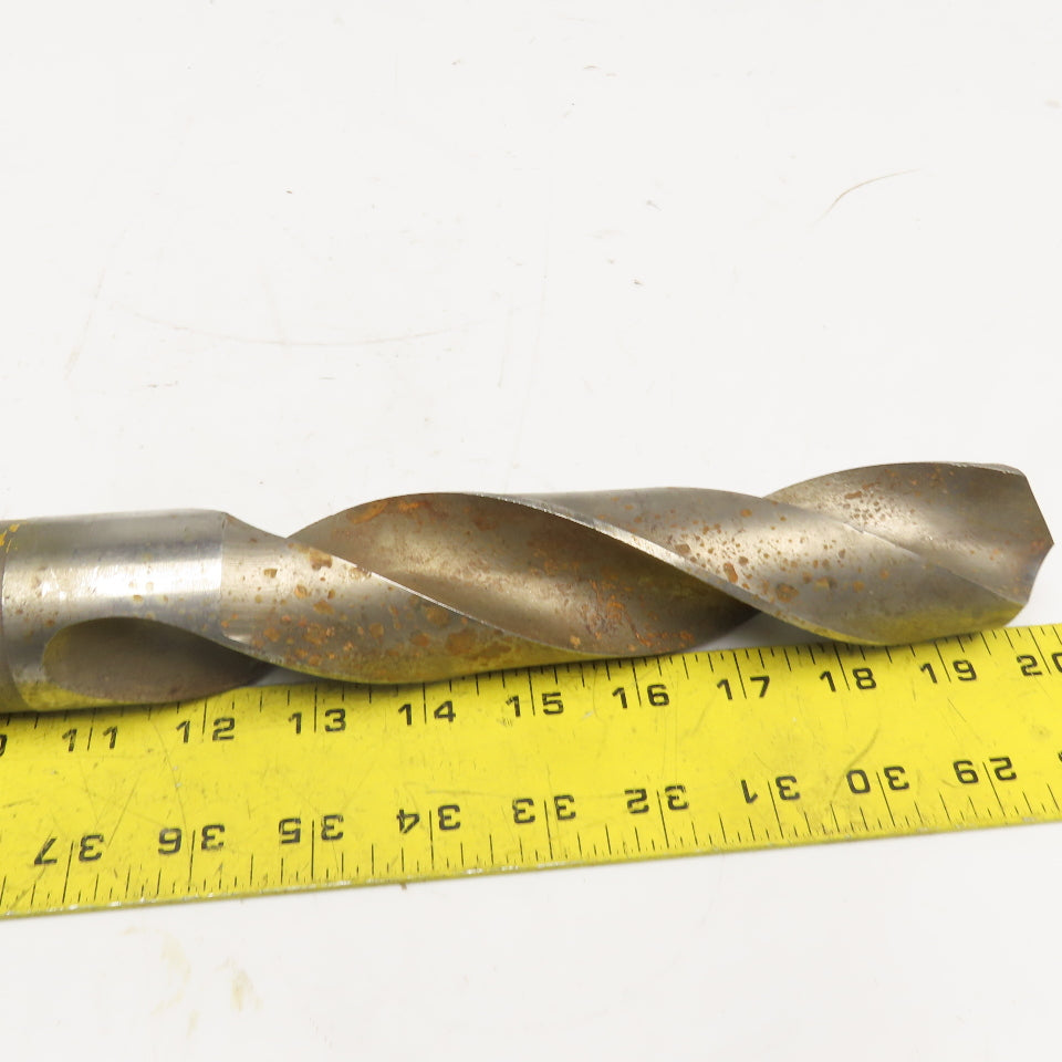 Morse 1-47/64 Diameter 2 Flute Twist Drill MT5 Shank 16-1/4" OAL