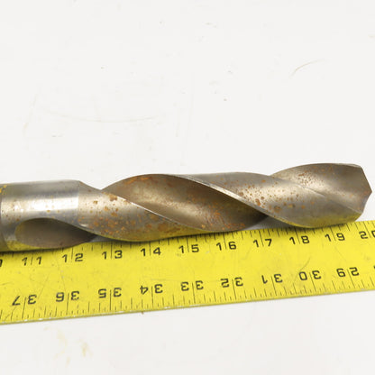 Morse 1-47/64 Diameter 2 Flute Twist Drill MT5 Shank 16-1/4" OAL
