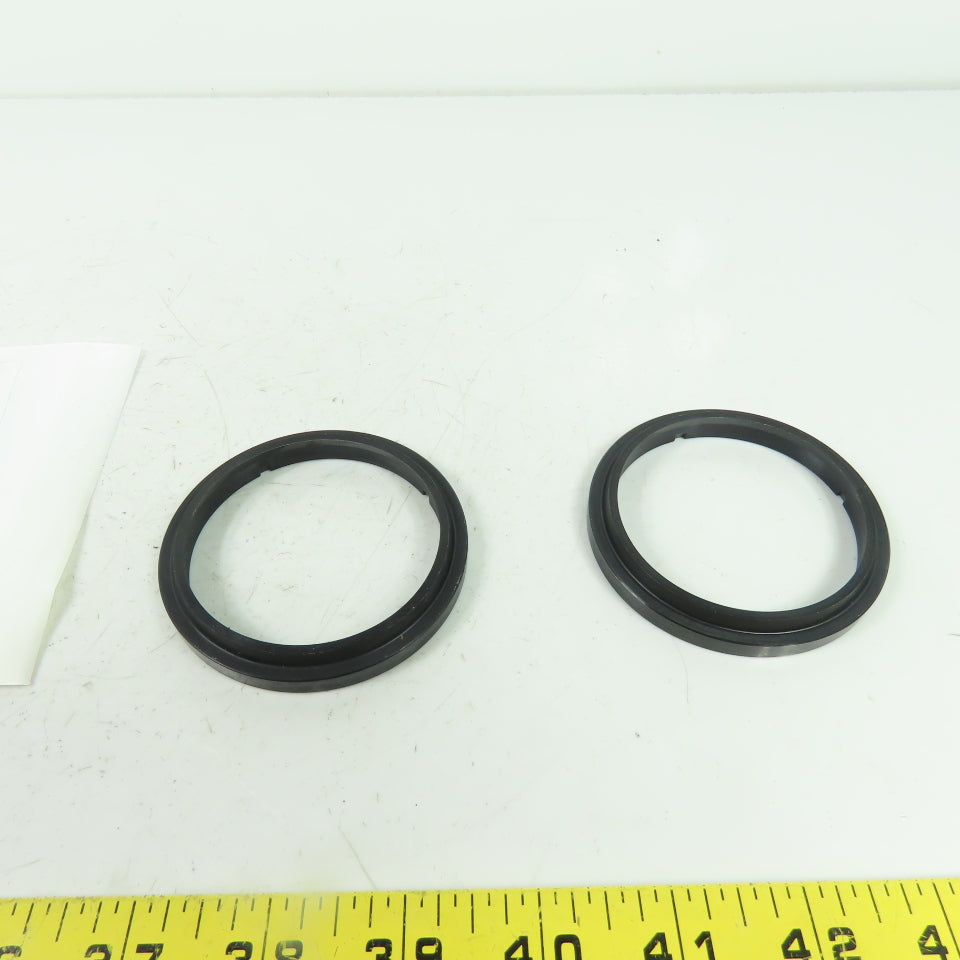 Zatkoff Seals & Packings RWD-02500 P4615A90SH 2-1/2 Slotted Heel D RW Lot Of 2