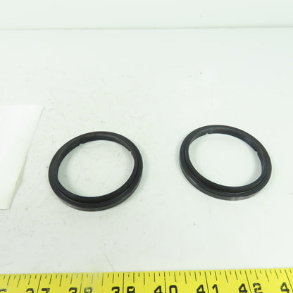 Zatkoff Seals & Packings RWD-02500 P4615A90SH 2-1/2 Slotted Heel D RW Lot Of 2