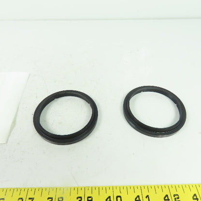 Zatkoff Seals & Packings RWD-02500 P4615A90SH 2-1/2 Slotted Heel D RW Lot Of 2