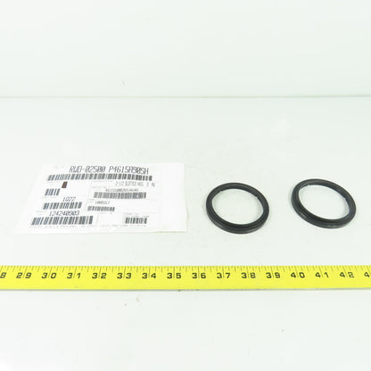 Zatkoff Seals & Packings RWD-02500 P4615A90SH 2-1/2 Slotted Heel D RW Lot Of 2