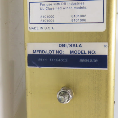 DBI/SALA 8004030 Davit Arm Assembly