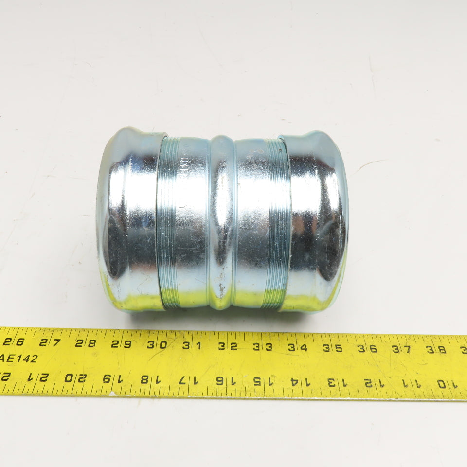 Steel City 4" Q1 EMT Compression Coupling Conduit Fitting