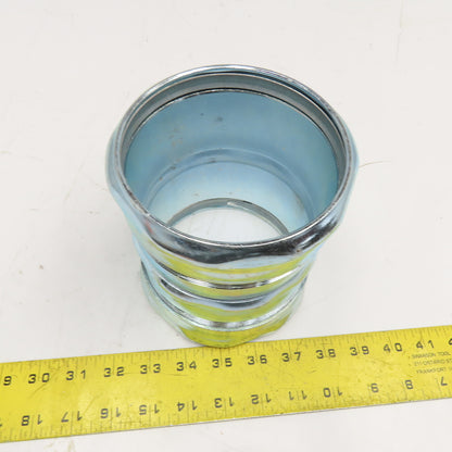 Steel City 4" Q1 EMT Compression Coupling Conduit Fitting