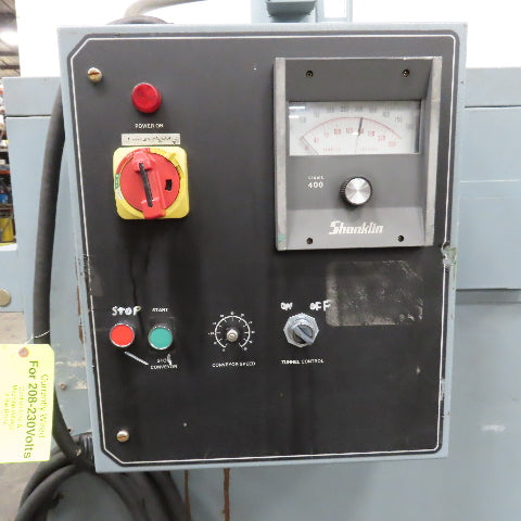 Shanklin T-7XL 22" W x 8-1/2" H Pass Thru Heat Shrink Tunnel 230V 3PH 0-92FPM