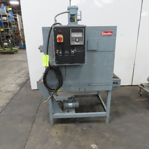 Shanklin T-7XL 22" W x 8-1/2" H Pass Thru Heat Shrink Tunnel 230V 3PH 0-92FPM
